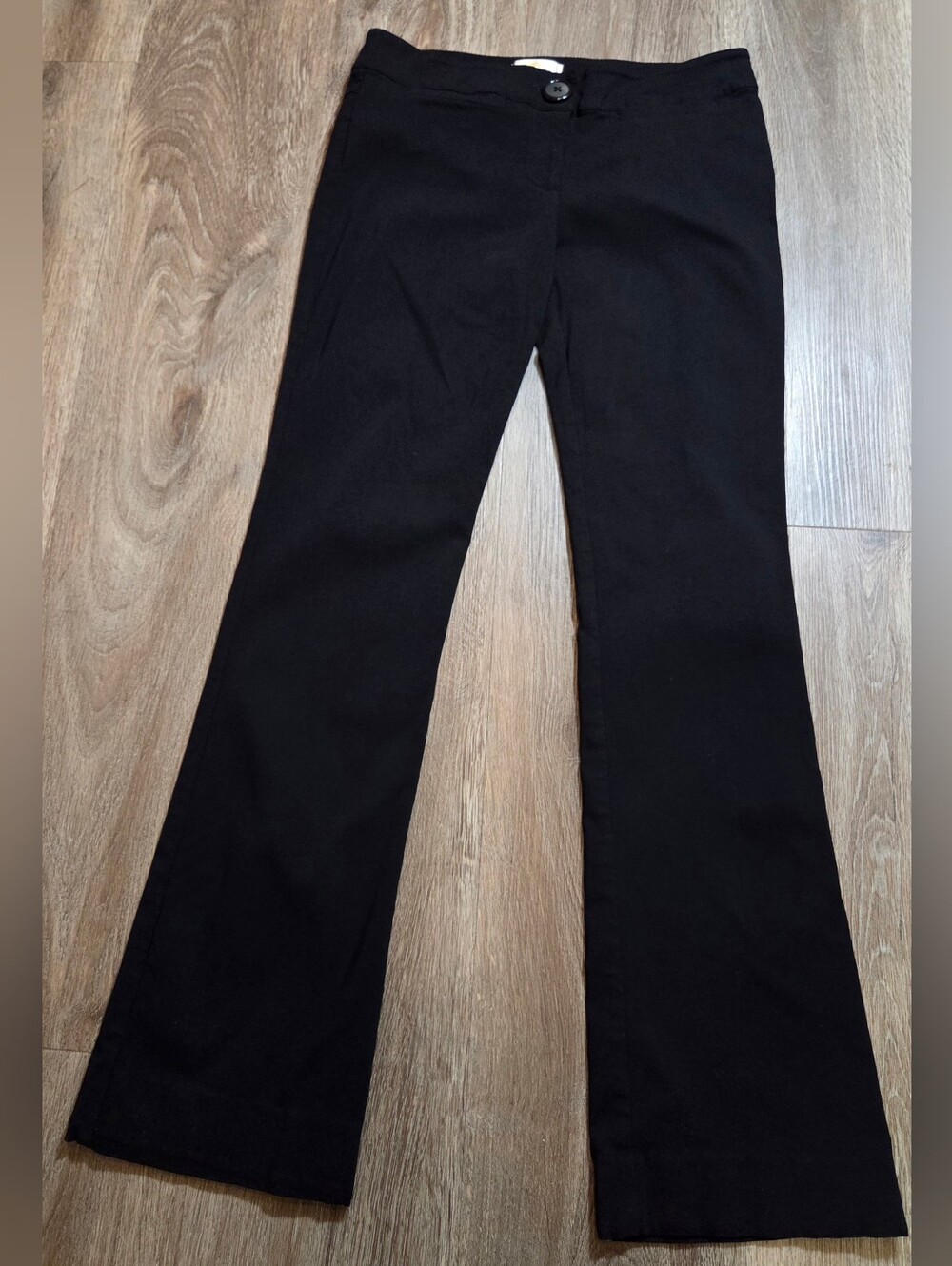 Matty M Black Bootcut Dress Pants Size 6 Stretch Career Workwear